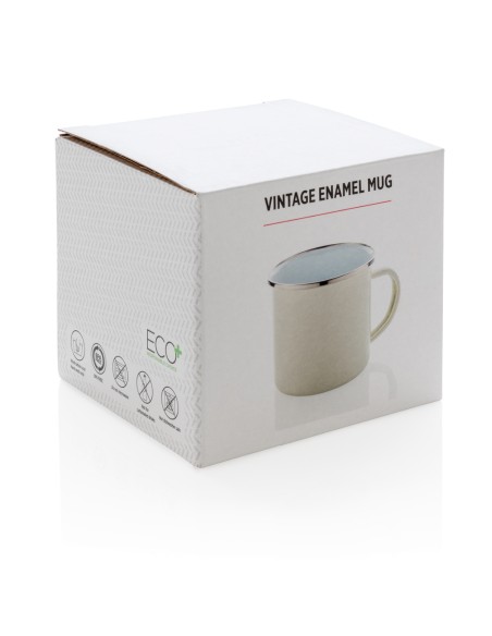 Tazza vintage smaltata