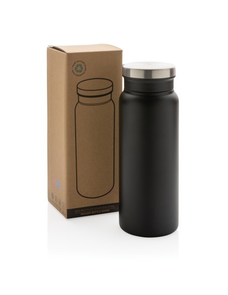Bottiglia termica in acciaio riciclato RCS 600ml