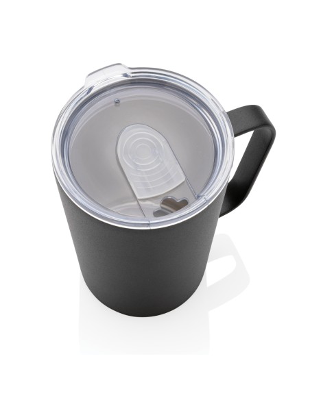 Tazza termica in acciaio inox riciclato RCS con tappo 420ml