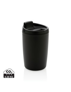 Bicchiere in PP riciclato GRS con tappo 300ml