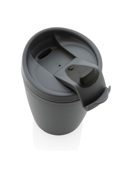 Bicchiere in PP riciclato GRS con tappo 300ml