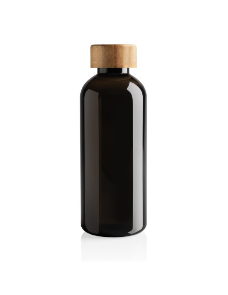 Bottiglia in rPET RCS con tappo in bambù 660ml