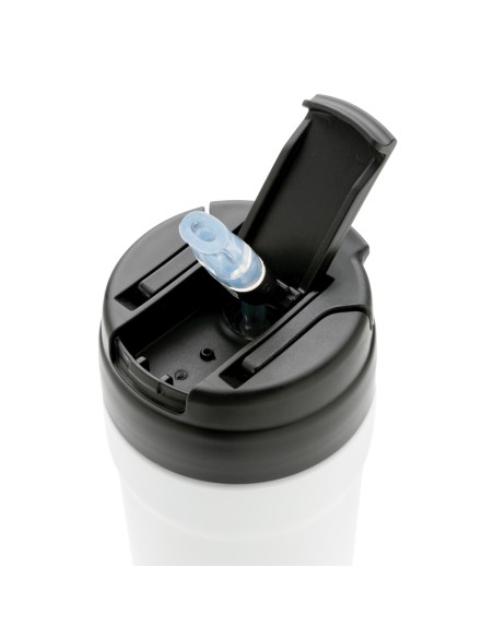 Bicchiere in acciaio riciclato RCS con tappo caldo/freddo