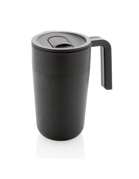 Tazza con manico in PP e SS riciclati GRS 480ml