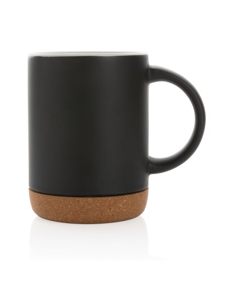 Tazza in ceramica con base in sughero 280ml