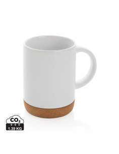 Tazza in ceramica con base in sughero 280ml