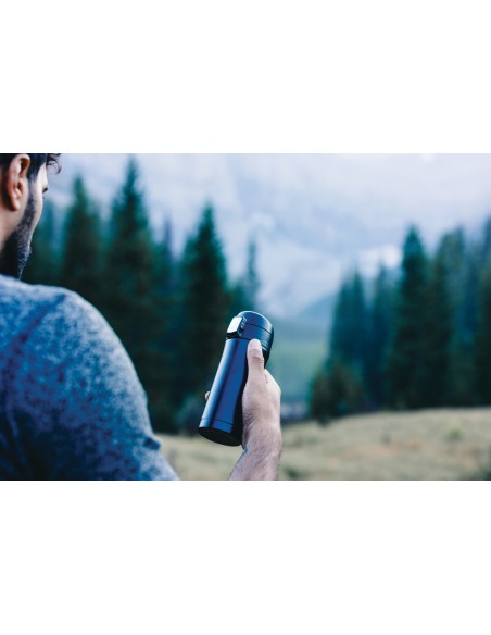 Tazza termica easy lock in acciaio riciclato RCS