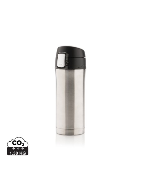 Tazza termica easy lock in acciaio riciclato RCS