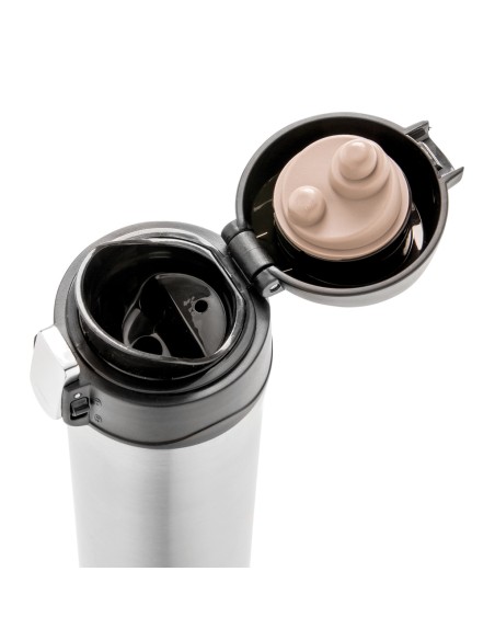 Tazza termica easy lock in acciaio riciclato RCS
