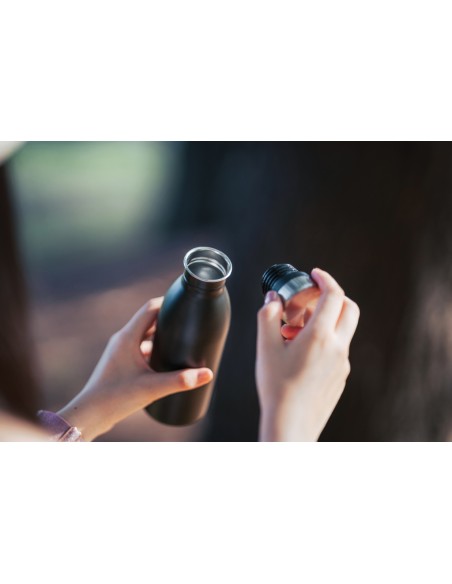 Bottiglia deluxe in acciaio riciclato RCS 500 ML