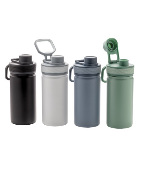 Bottiglia termica sportiva in acciaio inossidabile 550ml