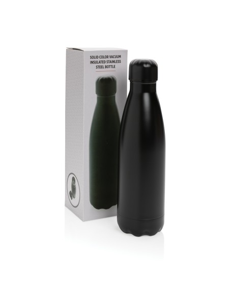 Bottiglia sottovuoto in acciaio tinta unita 500ml