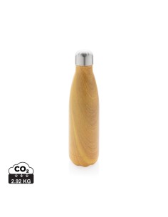 Bottiglia termica con texture wood 500ml