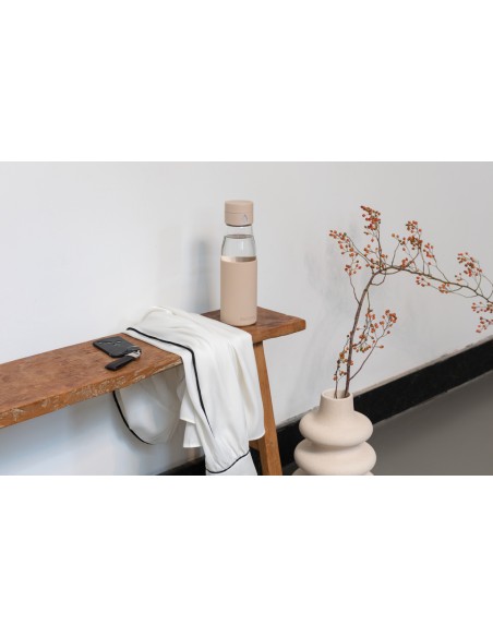 Bottiglia di monitoraggio dell'idratazione in vetro Ukiyo