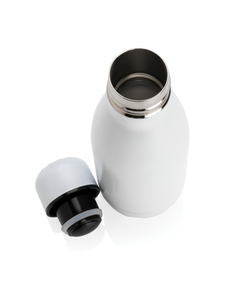 Bottiglia termica tinta unita in acciaio 260ml