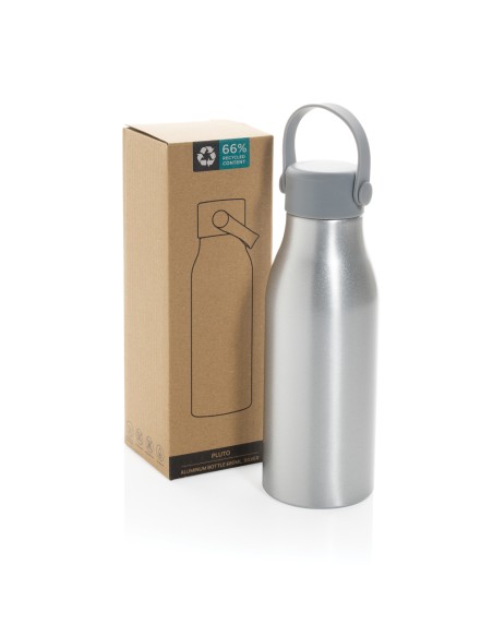 Bottiglia Pluto in alluminio riciclato certificato RCS 680ml