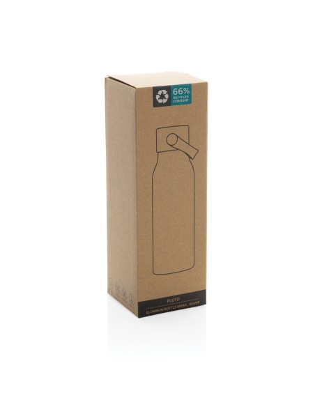 Bottiglia Pluto in alluminio riciclato certificato RCS 680ml