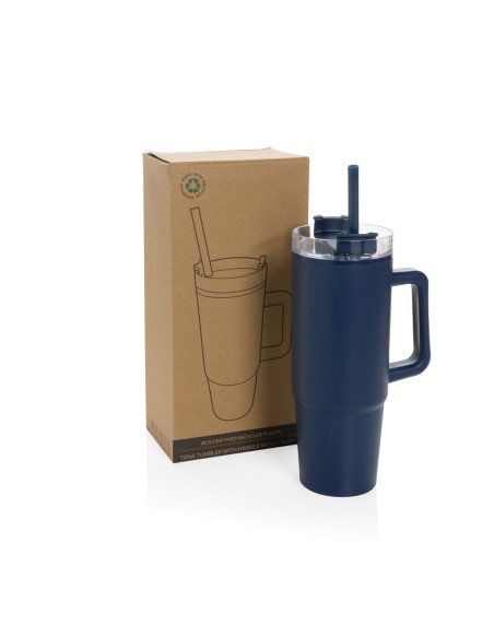 Tazza con manico Tana in plastica riciclata RCS 750ML