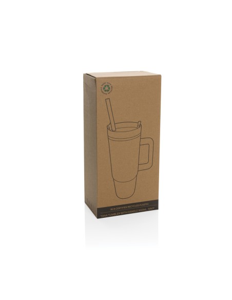Tazza con manico Tana in plastica riciclata RCS 750ML