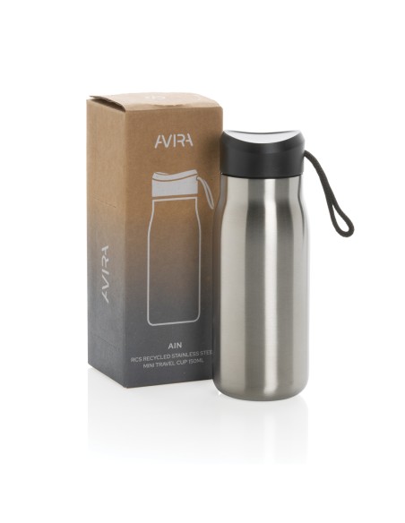 Mini bottiglia da viaggio Avira Ain in acciaio RCS 150ml