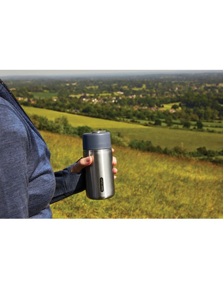 Tazza da viaggio termica Black+Blum in acciaio 340ml