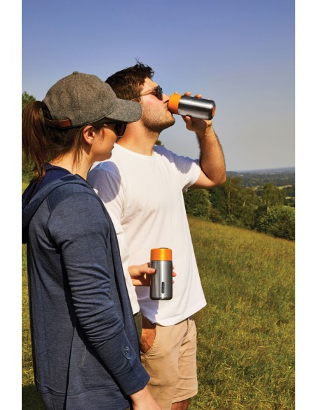 Tazza da viaggio termica Black+Blum in acciaio 340ml