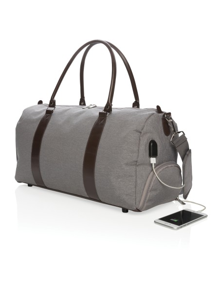 Borsa weekend con uscita USB A