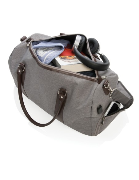 Borsa weekend con uscita USB A