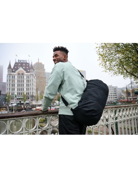 Borsone in tela riciclata Impact Aware™ 285 gm2 non tinto