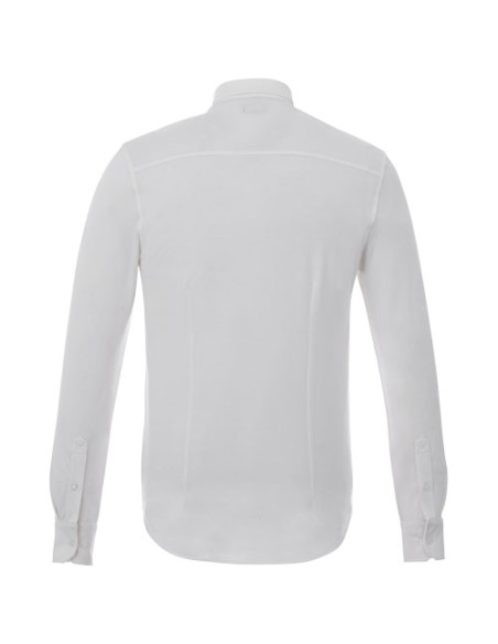 Camicia piqué Bigelow a manica lunga da uomo