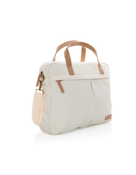 Borsa porta PC in canvas riciclato 16 once Impact AWARE™