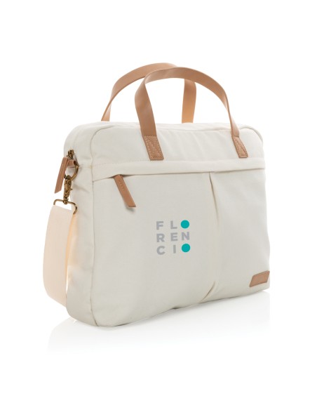 Borsa porta PC in canvas riciclato 16 once Impact AWARE™