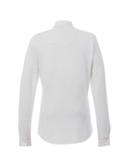 Camicia piqué Bigelow a manica lunga da donna
