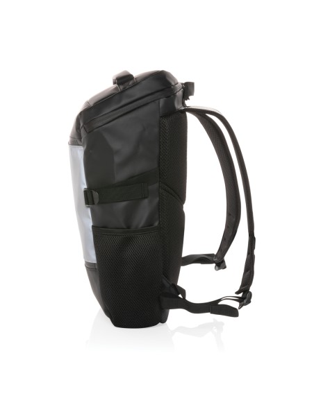 Zaino porta PC 15.6" in PU alta visibilità easy access