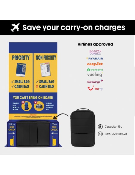 Zaino da viaggio Armond Free On Board in rPET Aware™