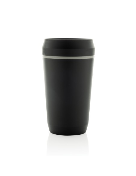 Bicchiere Topl in rPlastica con tappo 360 brevettato 354ml