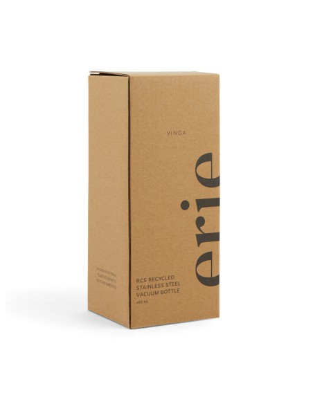 Bottiglia termica VINGA Erie in acciaio riciclato RCS 450 ml