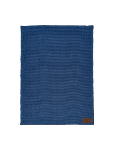 Coperta Giotto in cotone riciclato 200gsm. Patch personalizzabile