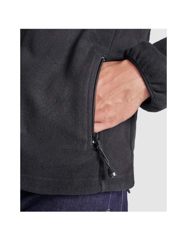 Giacca in pile da uomo con cerniera intera Luciane