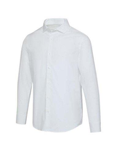 Camicia da uomo in tessuto popeline da 133 g/m² Carnelian