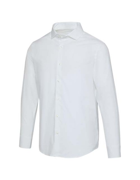 Camicia da uomo in tessuto popeline da 133 g/m² Carnelian