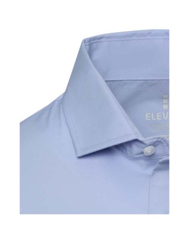 Camicia in tessuto di popeline da uomo Carnelian