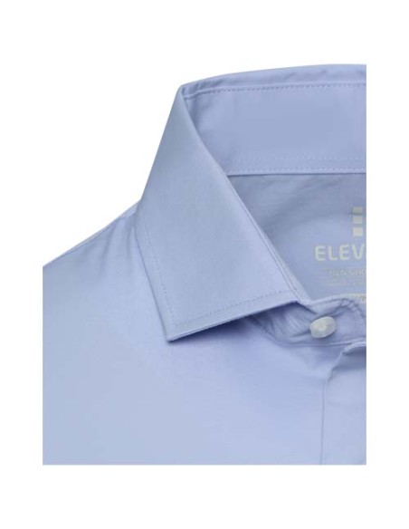 Camicia in tessuto di popeline da uomo Carnelian