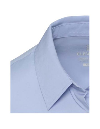 Camicia in tessuto di popeline da donna Carnelian