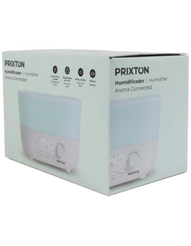Umidificatore e diffusore di aromi 4 in 1 Prixton Connected