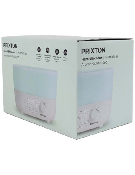 Umidificatore e diffusore di aromi 4 in 1 Prixton Connected