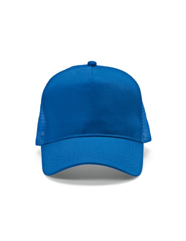 Cappellino Zappa in rPET e cotone. 5 pannelli con chiusura a scatto