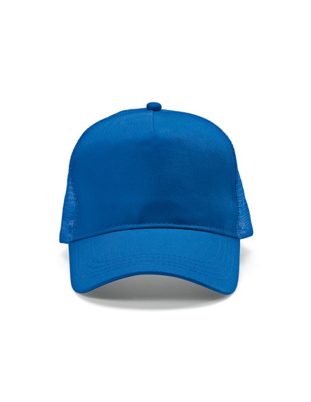 Cappellino Zappa in rPET e cotone. 5 pannelli con chiusura a scatto