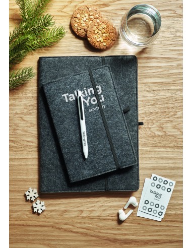 Notebook A5 feltro RPET