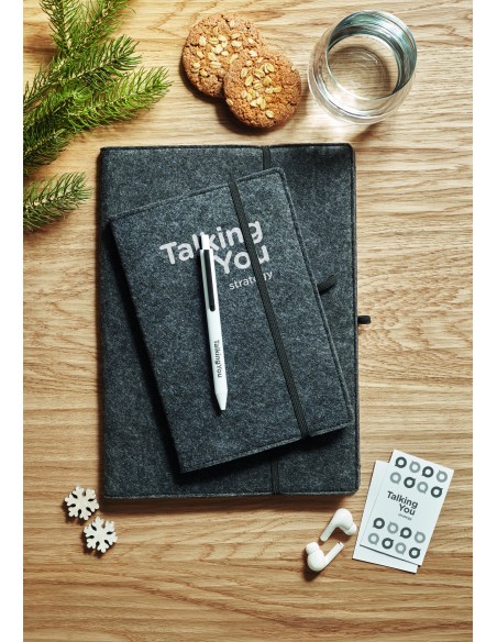 Notebook A5 feltro RPET